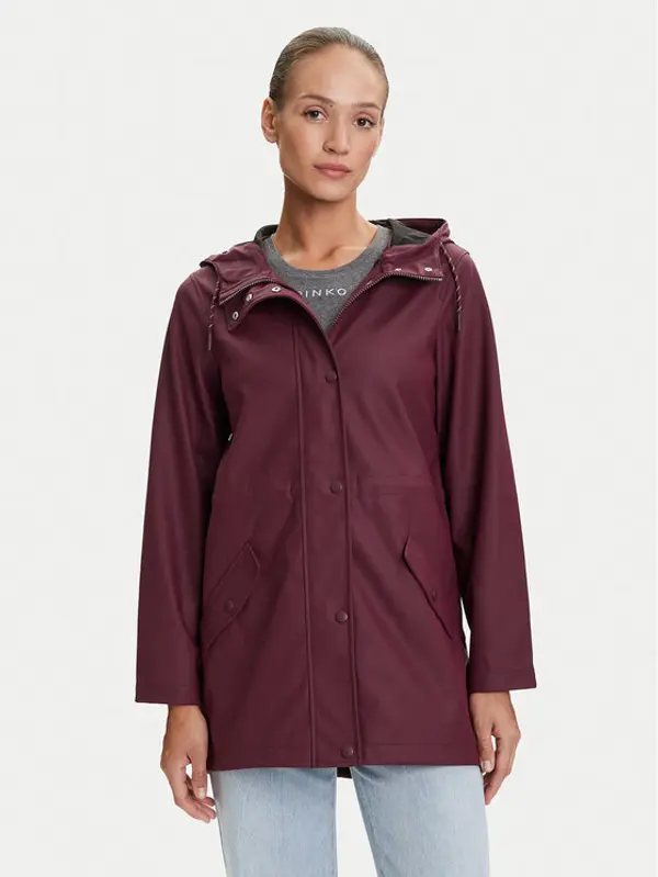 Vero Moda Vero Moda Vodootporna jakna Malou 10266982 Tamnocrvena Regular Fit