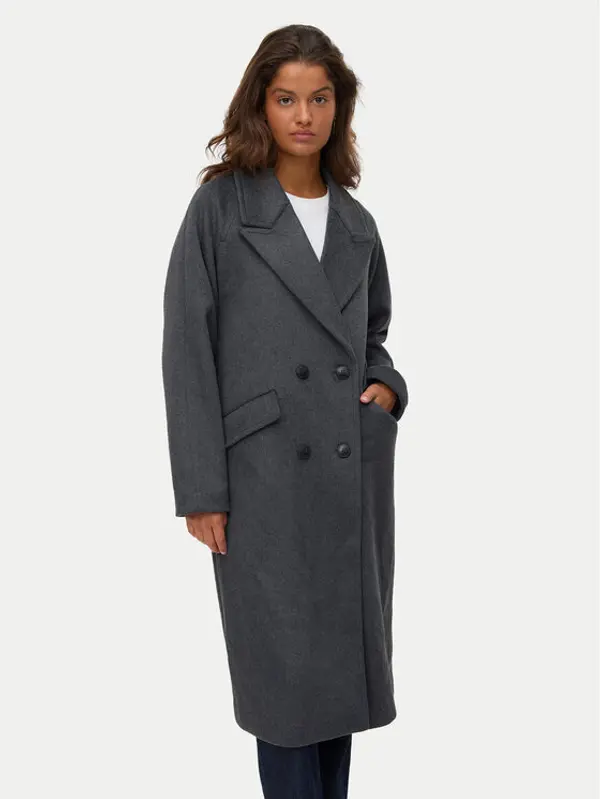 Vero Moda Vero Moda Vuneni kaput Harper 10320446 Siva Regular Fit