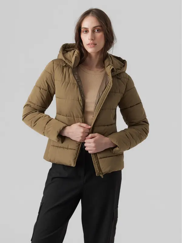 Vero Moda Vero Moda Zimska jakna 10289837 Kaki Regular Fit