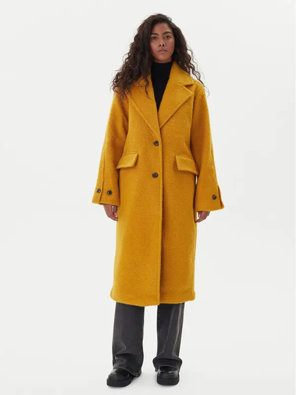 Vero Moda Vero Moda Zimski kaput Anny Jolie 10333555 Žuta Regular Fit
