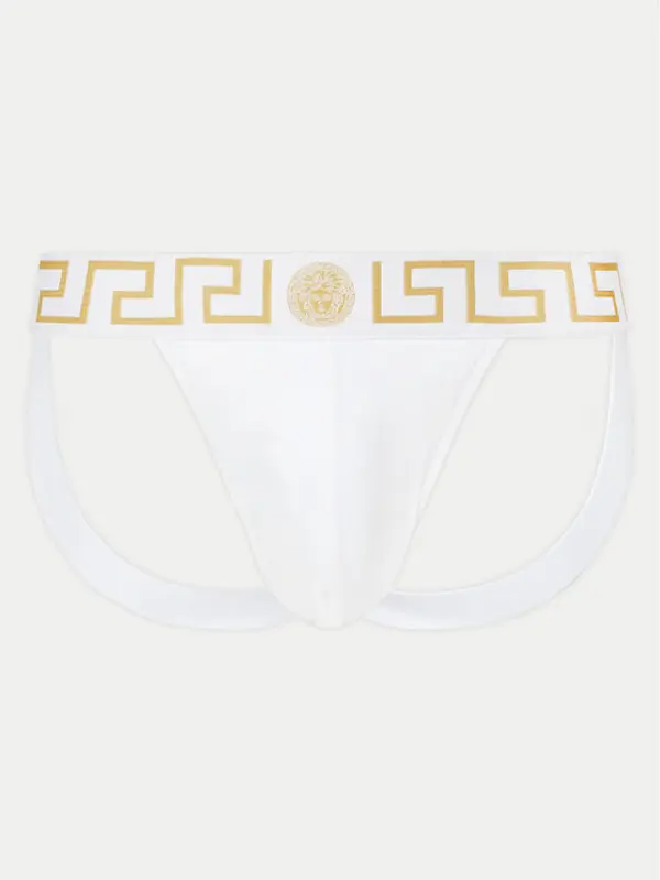 Versace Versace Gaće Jock Strap AUU01017 1A10011 Bijela