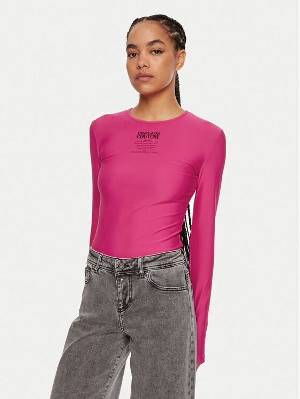 Versace Jeans Couture Versace Jeans Couture Bodi 77HAM221 J0148 Ružičasta Slim Fit