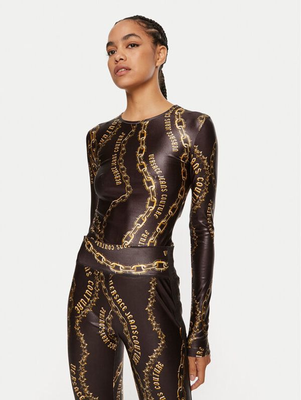 Versace Jeans Couture Versace Jeans Couture Bodi 77HAM2A1 JS417 Crna Slim Fit