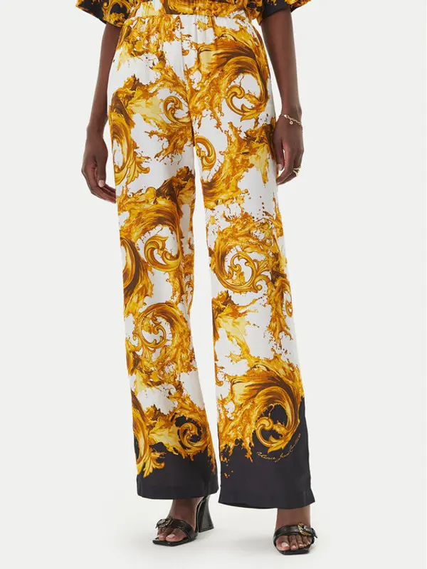 Versace Jeans Couture Versace Jeans Couture Hlače 80HAA1P2 NS833 Tamno žuta Regular Fit