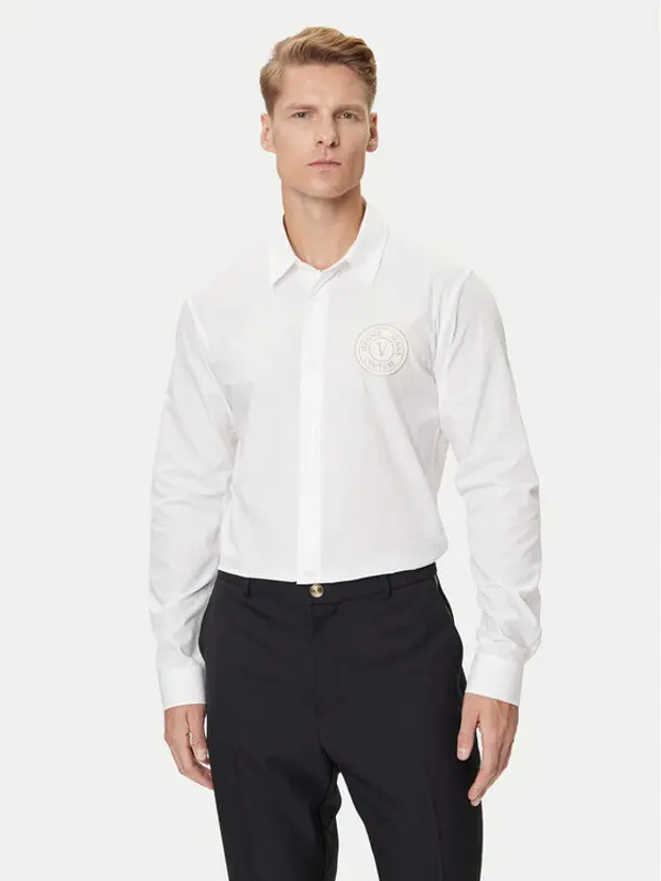 Versace Jeans Couture Versace Jeans Couture Košulja 79GALKS2 CN00K Bijela Slim Fit