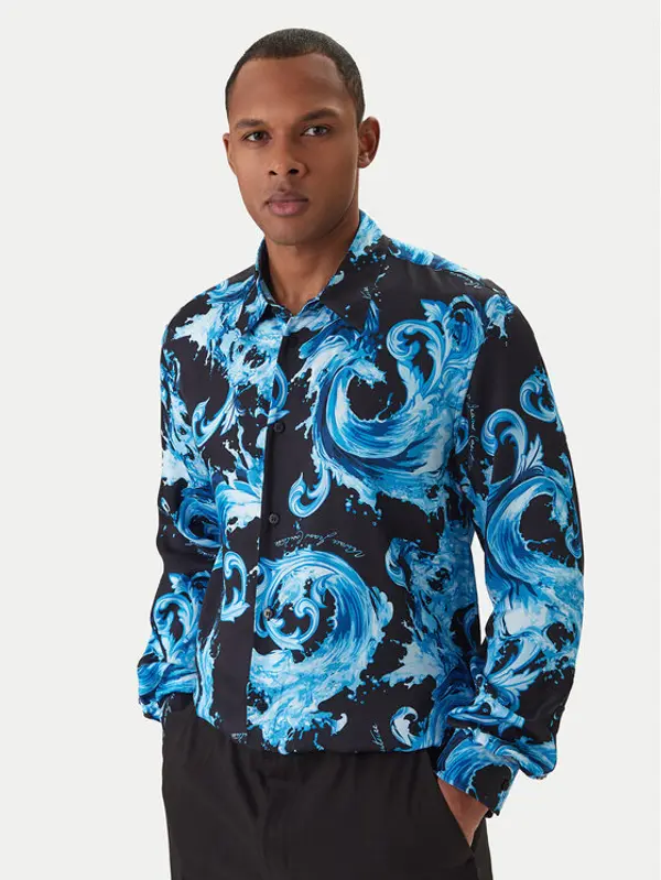 Versace Jeans Couture Versace Jeans Couture Košulja 80GAL2R0 NS757 Plava Regular Fit