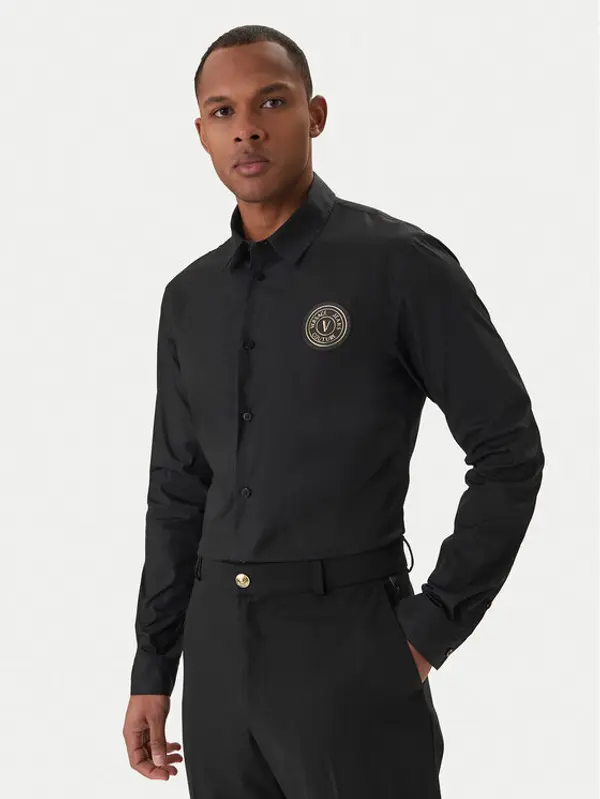Versace Jeans Couture Versace Jeans Couture Košulja 80GALCS0 CNY17 Crna Regular Fit