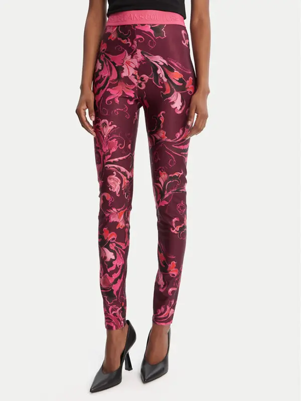 Versace Jeans Couture Versace Jeans Couture Leggings 79HAC101 JS501 Ružičasta Slim Fit