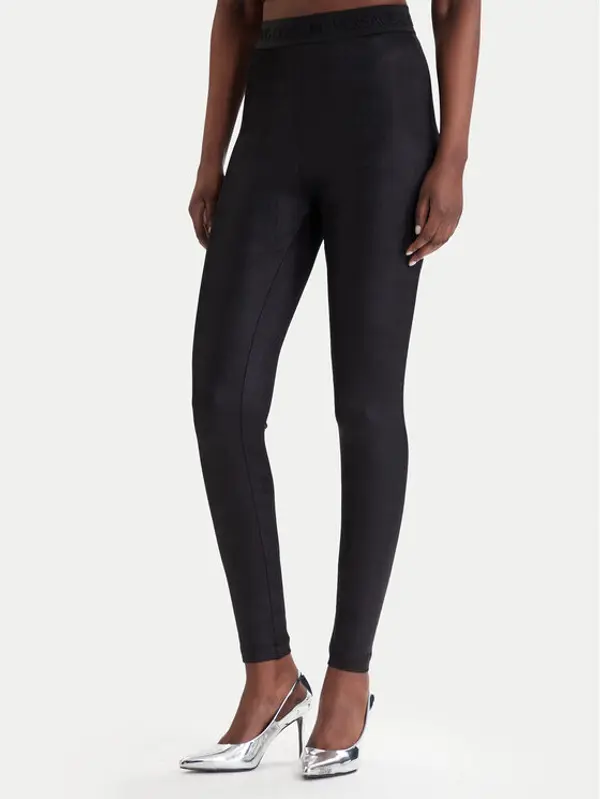 Versace Jeans Couture Versace Jeans Couture Leggings 80HAC101 J0064 Crna Slim Fit