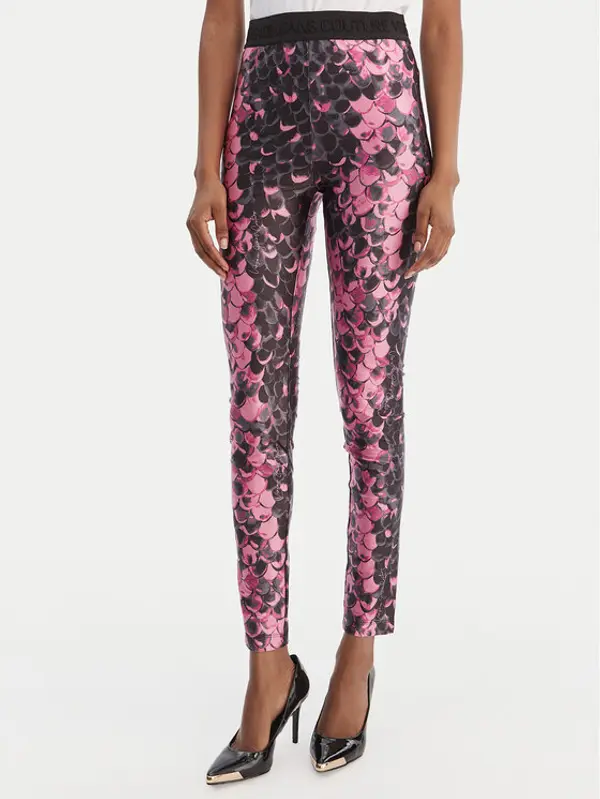 Versace Jeans Couture Versace Jeans Couture Leggings 80HAC101 JS552 Ružičasta Slim Fit