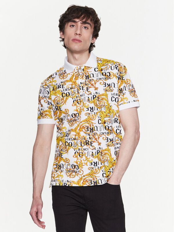 Versace Jeans Couture Versace Jeans Couture Polo 74GAG6S0 Bijela Regular Fit