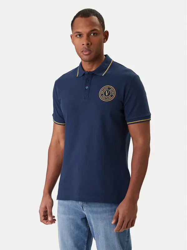 Versace Jeans Couture Versace Jeans Couture Polo 80GAGT03 CJ01T Plava Regular Fit