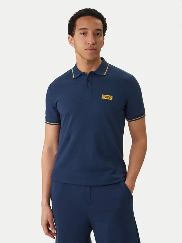 Versace Jeans Couture Versace Jeans Couture Polo 80GAGT05 CJ01T Tamnoplava Slim Fit