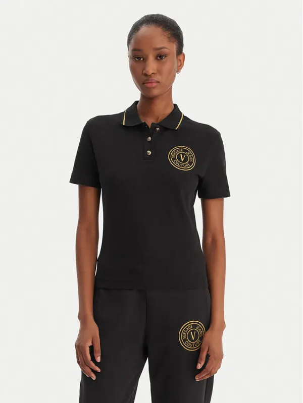 Versace Jeans Couture Versace Jeans Couture Polo 80HAGT02 CJ01T Bijela Regular Fit