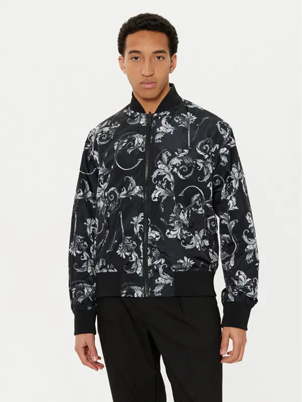 Versace Jeans Couture Versace Jeans Couture Prijelazna jakna 78GASD07 CQD92 Crna Regular Fit