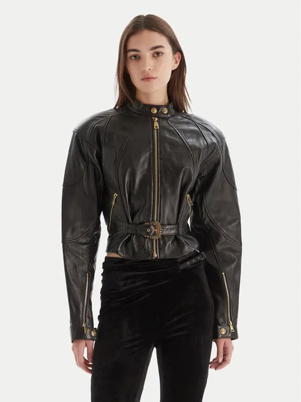 Versace Jeans Couture Versace Jeans Couture Prijelazna jakna 79HAVP03 CP021 Crna Regular Fit