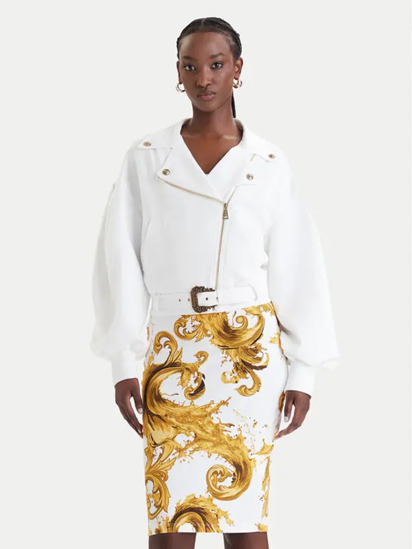 Versace Jeans Couture Versace Jeans Couture Prijelazna jakna 80HAS410 N0432 Bijela Loose Fit
