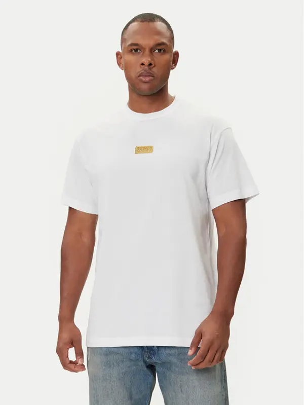 Versace Jeans Couture Versace Jeans Couture T-shirt 79GAHT08 CJ00T Bijela Regular Fit