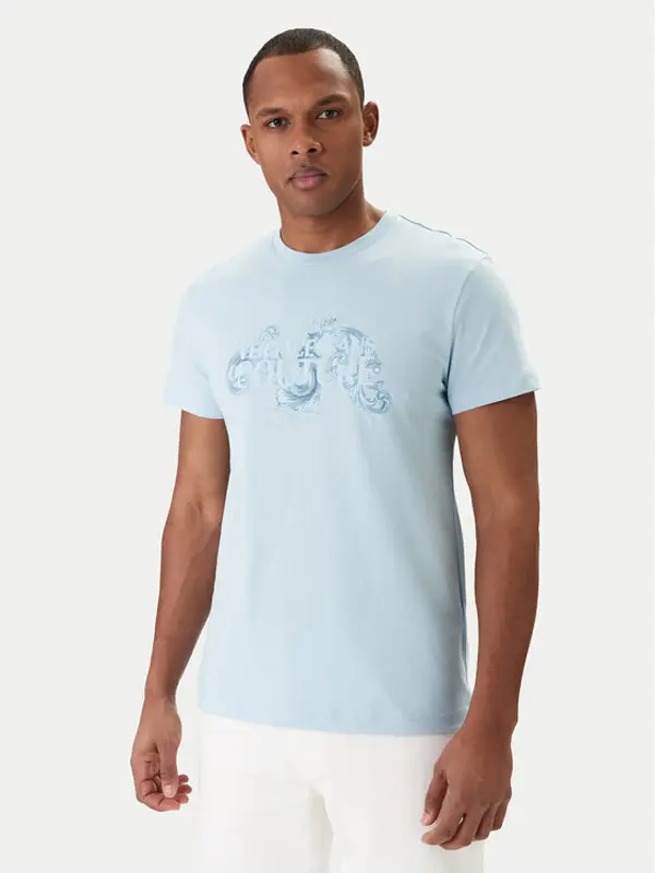 Versace Jeans Couture Versace Jeans Couture T-shirt 80GAHE02 CJ00E Plava Regular Fit