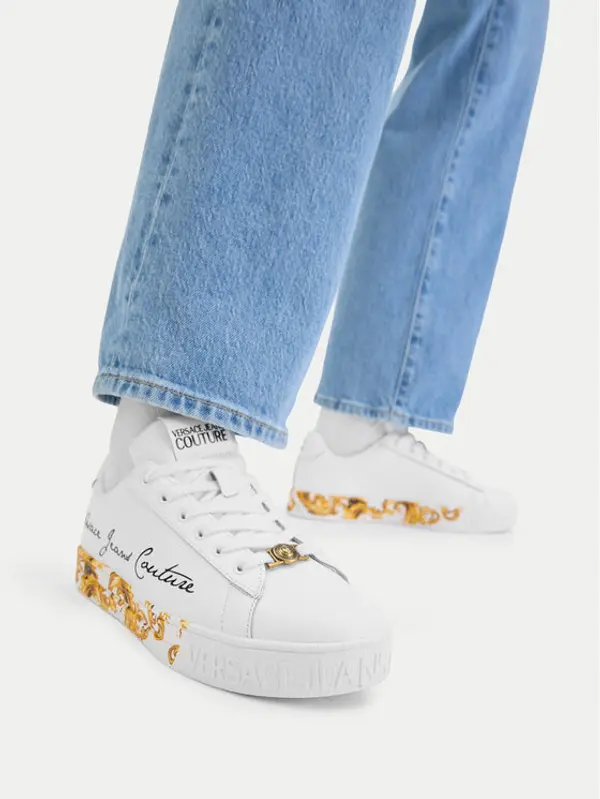 Versace Jeans Couture Versace Jeans Couture Tenisice 80VA3SKL ZPB79 G03 Bijela