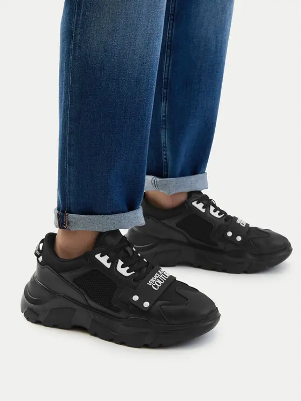 Versace Jeans Couture Versace Jeans Couture Tenisice 80YA3SC4 ZSE20 Crna