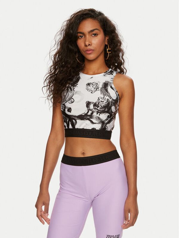 Versace Jeans Couture Versace Jeans Couture Top 76HAM227 Bijela Skinny Fit