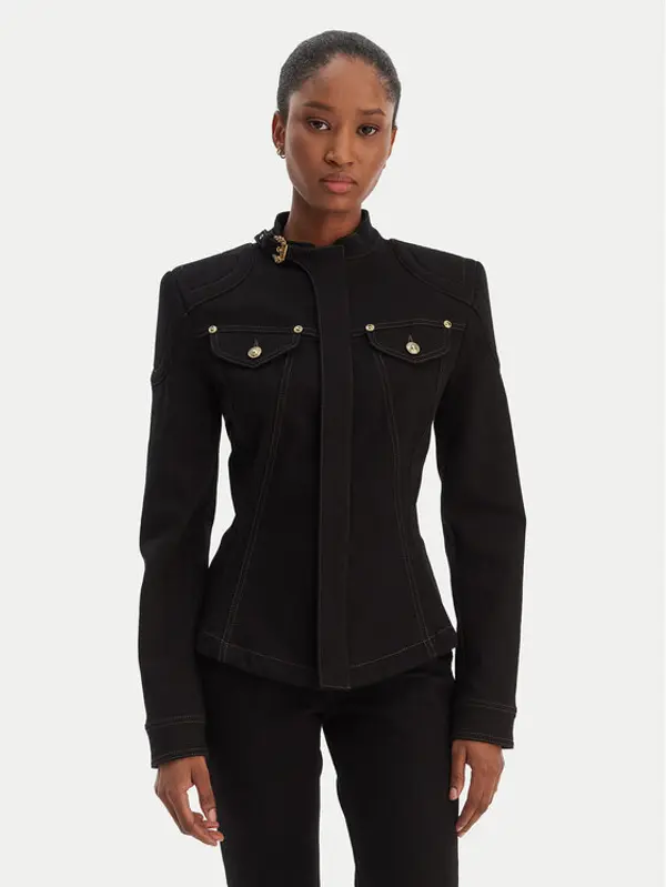 Versace Jeans Couture Versace Jeans Couture Traper jakna 80HAS458 DT037 Crna Slim Fit