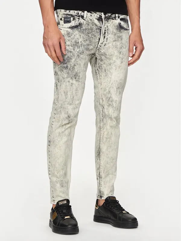 Versace Jeans Couture Versace Jeans Couture Traperice 76GAB5K0 Bijela Skinny Fit