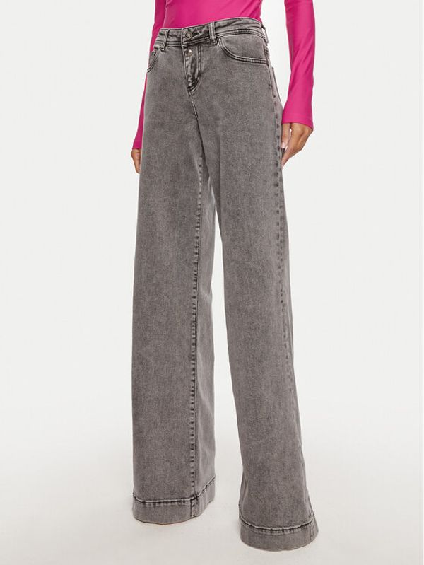 Versace Jeans Couture Versace Jeans Couture Traperice 77HAB506 CDW27 Crna Wide Leg