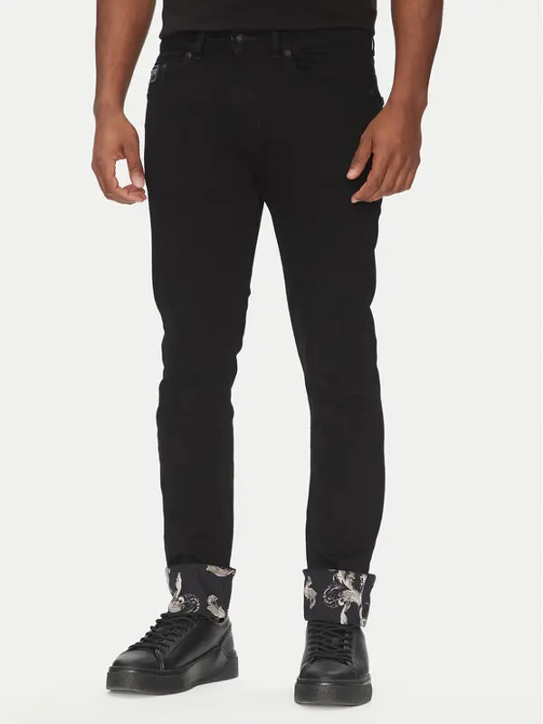 Versace Jeans Couture Versace Jeans Couture Traperice 78GAB5DC Crna Slim Fit