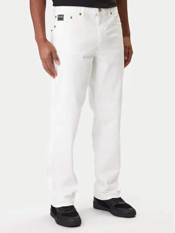 Versace Jeans Couture Versace Jeans Couture Traperice 80GAB5RE CEWCA Bijela Straight Fit