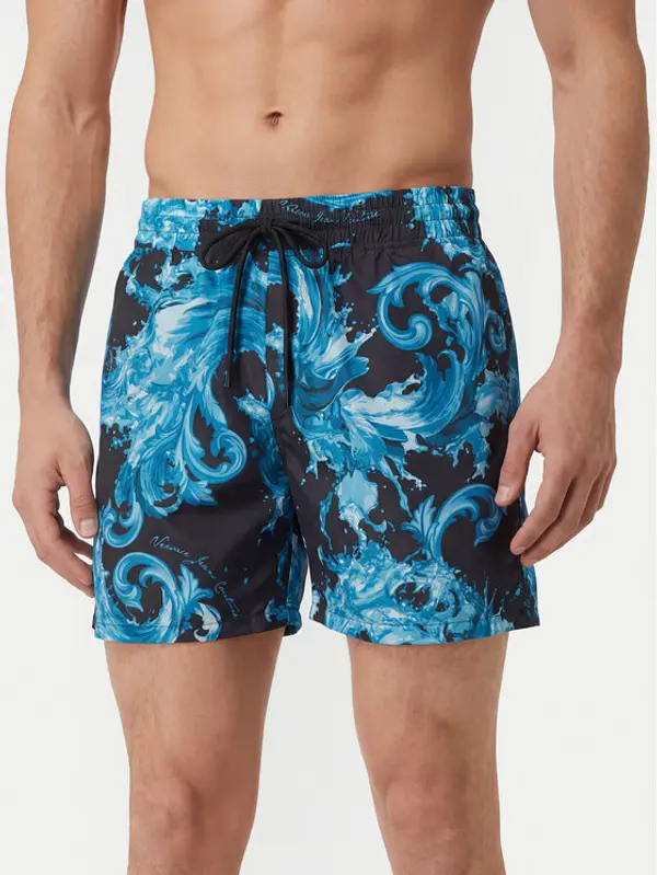 Versace Jeans Versace Jeans Sportske kratke hlače 80GAD11D Crna Regular Fit