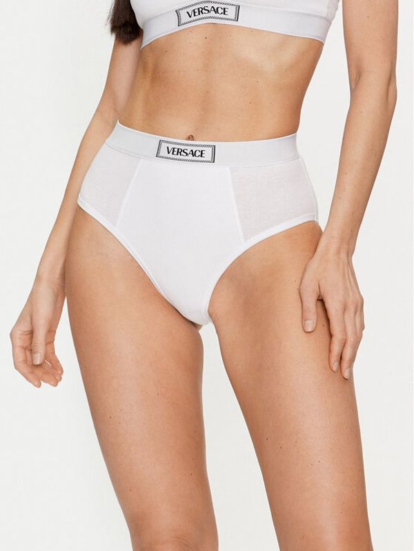 Versace Versace Klasične gaćice s visokim strukom 1013505 Bijela