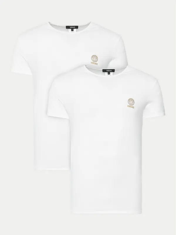 Versace Versace Set t-shirt majica﻿ AU10193 1A10011 Bijela Slim Fit