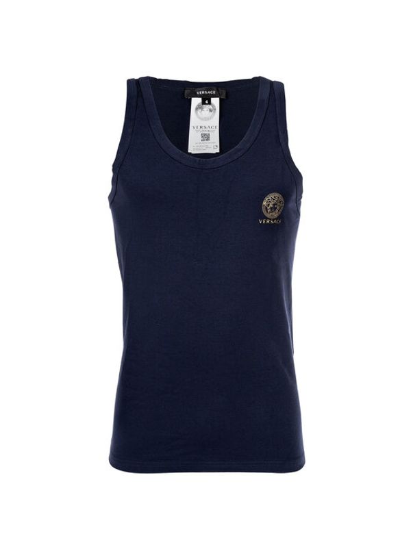 Versace Versace Tank top AUU01012 1A1001 Tamnoplava Regular Fit