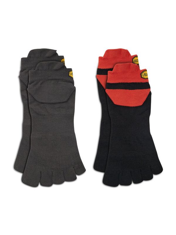 Vibram Fivefingers Vibram Fivefingers Set od 2 para unisex niskih čarapa No Show S21N35P Siva