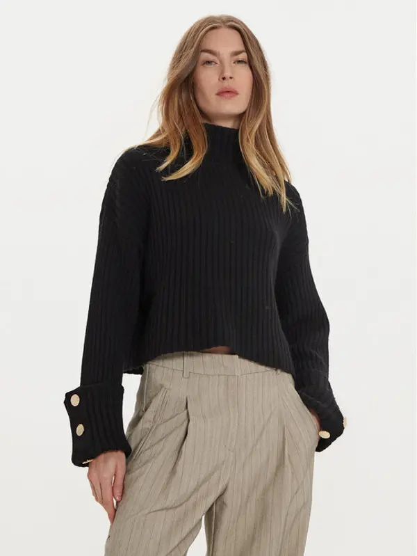 ViCOLO ViCOLO Dolčevita 55016S Crna Regular Fit