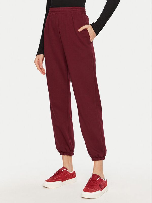 ViCOLO ViCOLO Donji dio trenerke TS0553 Tamnocrvena Regular Fit