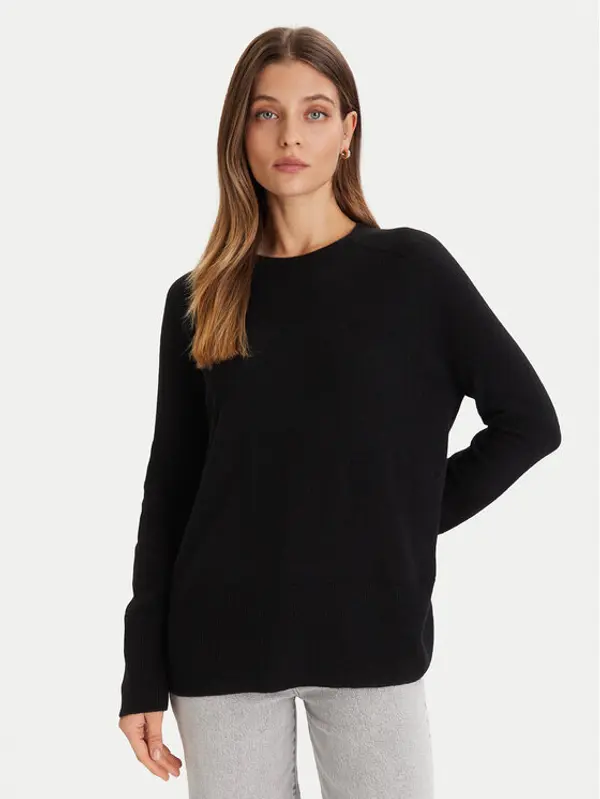 ViCOLO ViCOLO Džemper 22038F Crna Regular Fit