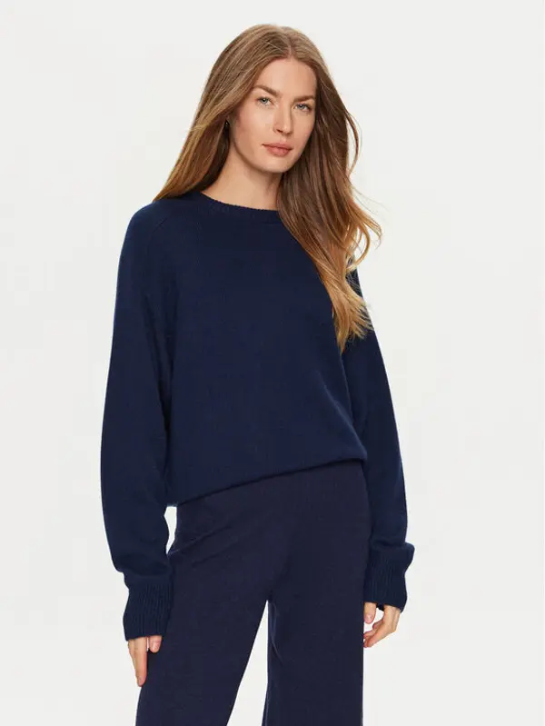 ViCOLO ViCOLO Džemper 77012S Tamnoplava Regular Fit