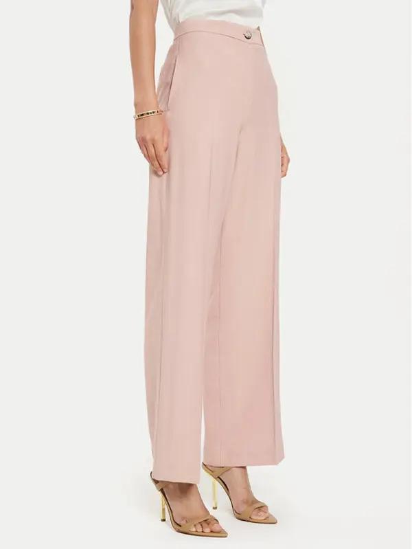 ViCOLO ViCOLO Hlače TB0049 Ružičasta Regular Fit