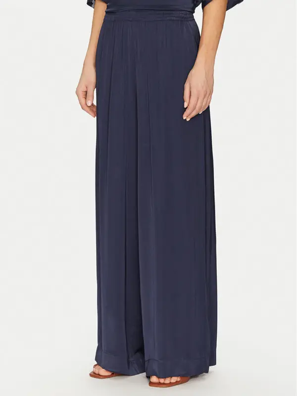 ViCOLO ViCOLO Hlače TD0008 Tamnoplava Relaxed Fit