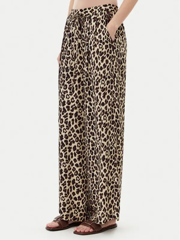 ViCOLO ViCOLO Hlače TD1432 Bež Relaxed Fit
