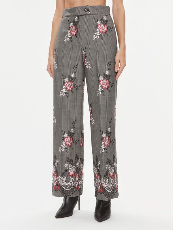 ViCOLO ViCOLO Hlače TR0407 Siva Relaxed Fit