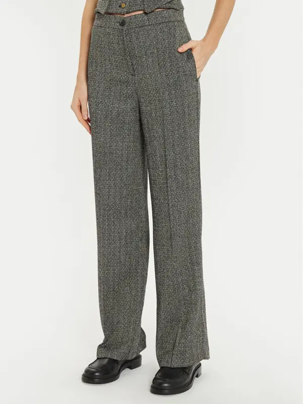 ViCOLO ViCOLO Hlače TS0513 Siva Regular Fit