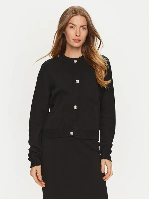 ViCOLO ViCOLO Kardigan 77100S Crna Regular Fit