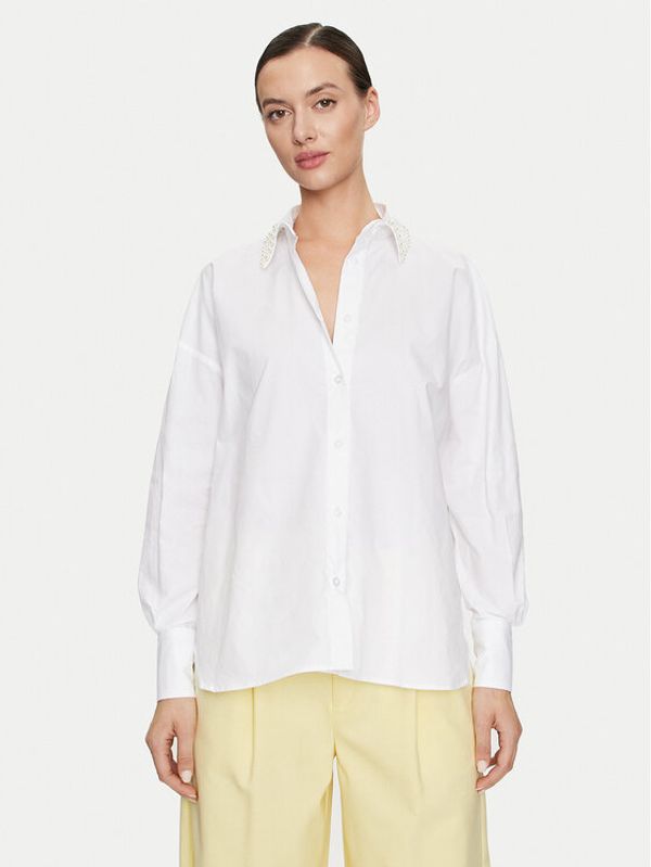 ViCOLO ViCOLO Košulja RB0068 Bijela Relaxed Fit