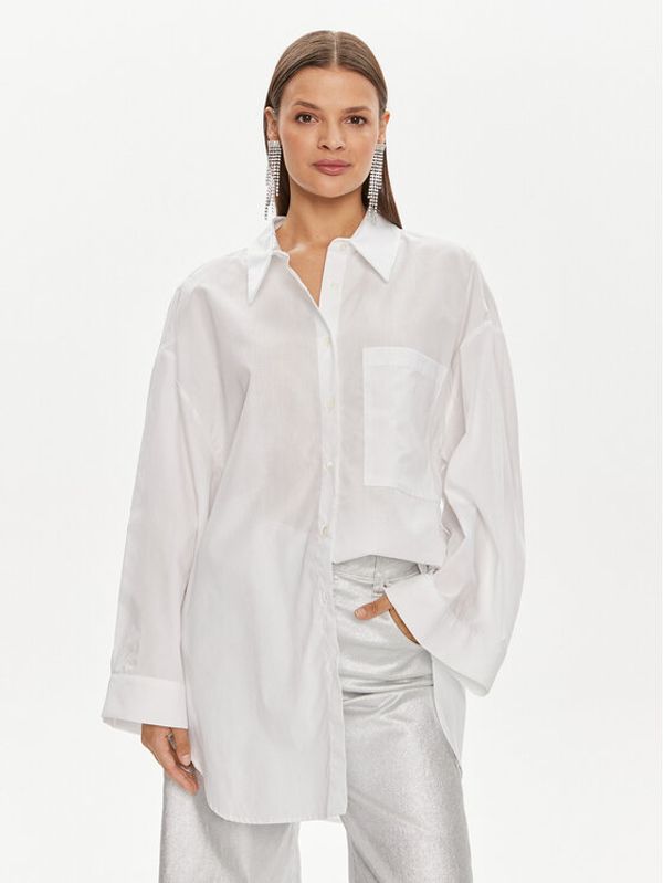 ViCOLO ViCOLO Košulja TB0945 Bijela Relaxed Fit