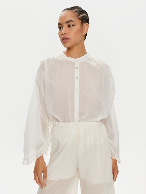 ViCOLO ViCOLO Košulja TB2079 Bijela Oversize