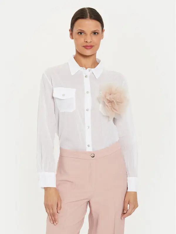 ViCOLO ViCOLO Košulja TB2710 Bijela Regular Fit